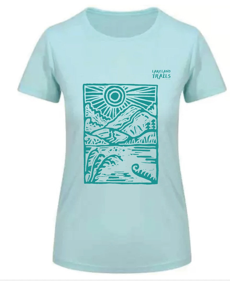 Linoprint Tech Tee - Ladies