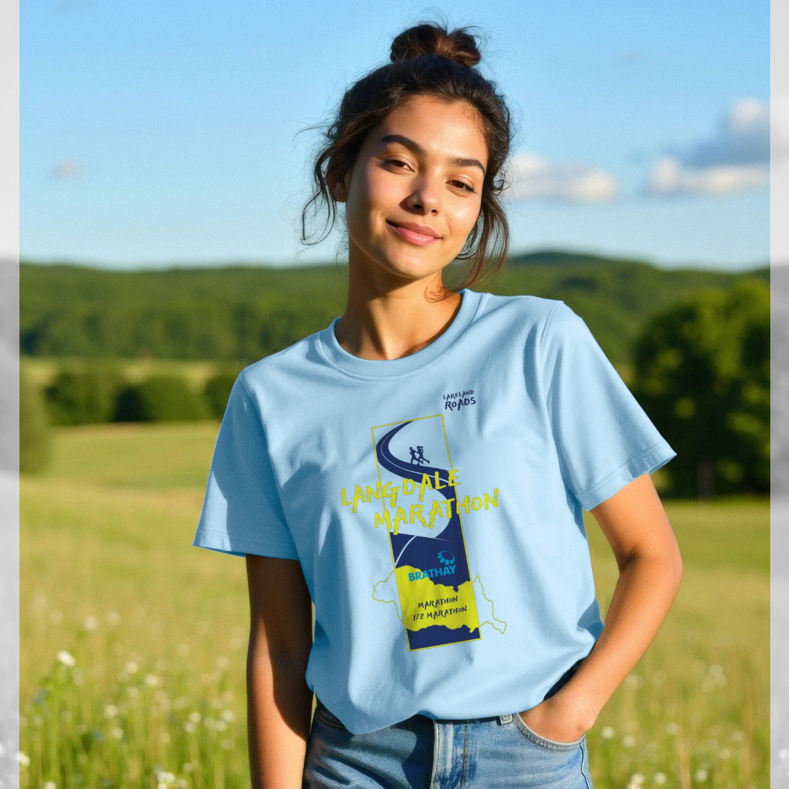 Langdale Marathon Event Tee - cotton