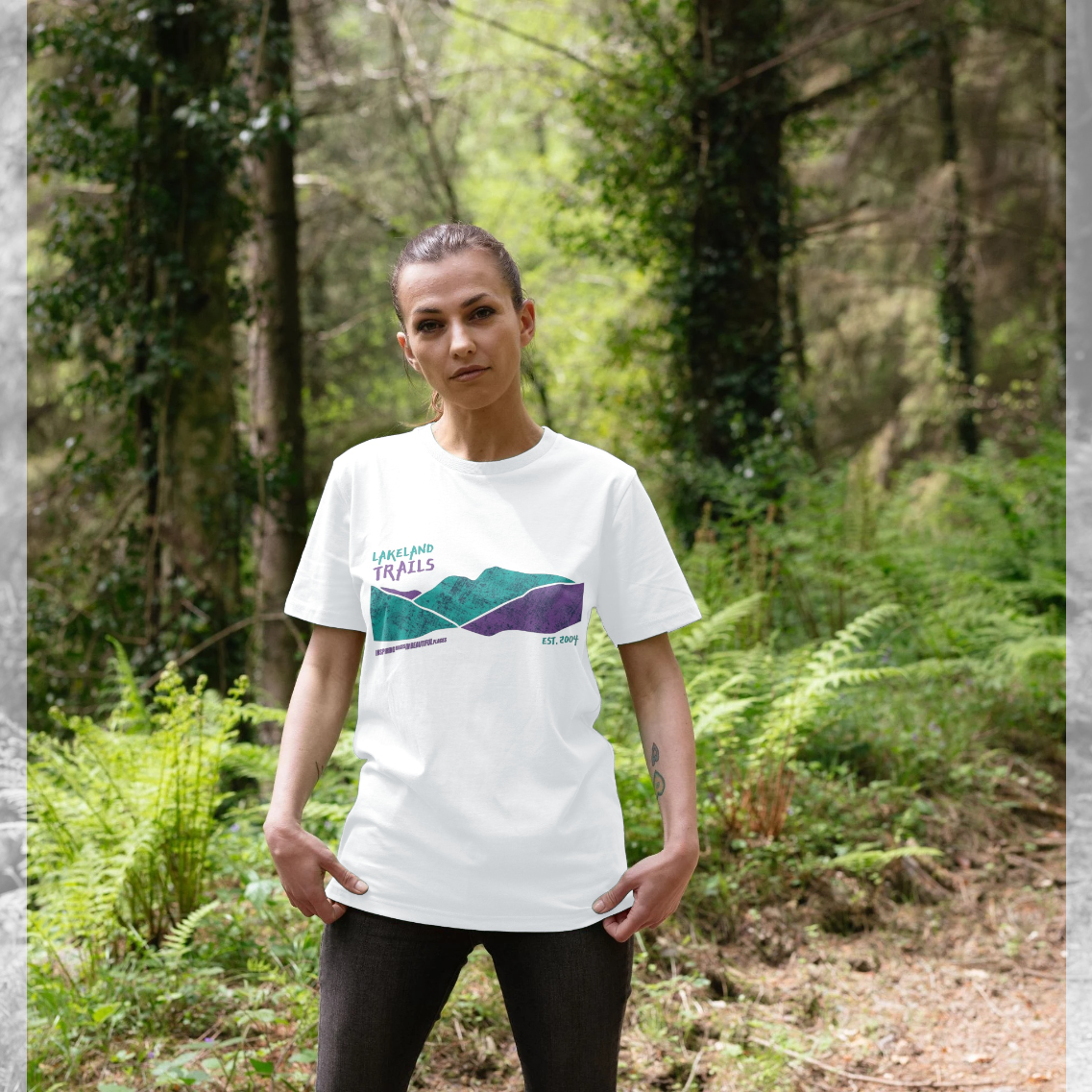 Langdales 100% Organic Cotton Ladies Tee
