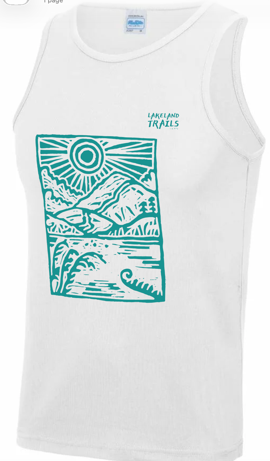 Linoprint Tech Vest - Unisex