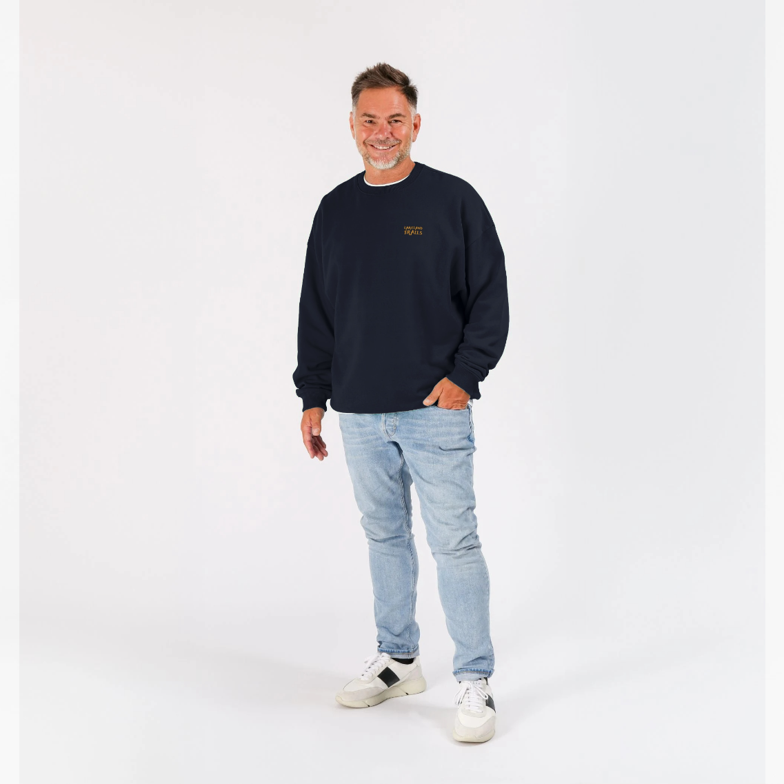 Linoprint Back Sweater