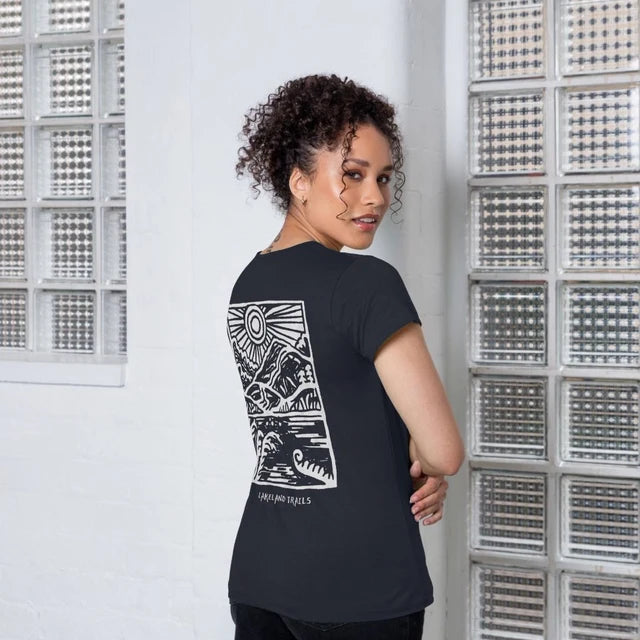 Mono Linocut Tee - Women's