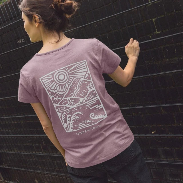 Mono Linocut Tee - Women's