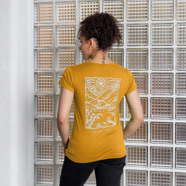 Mono Linocut Tee - Women's